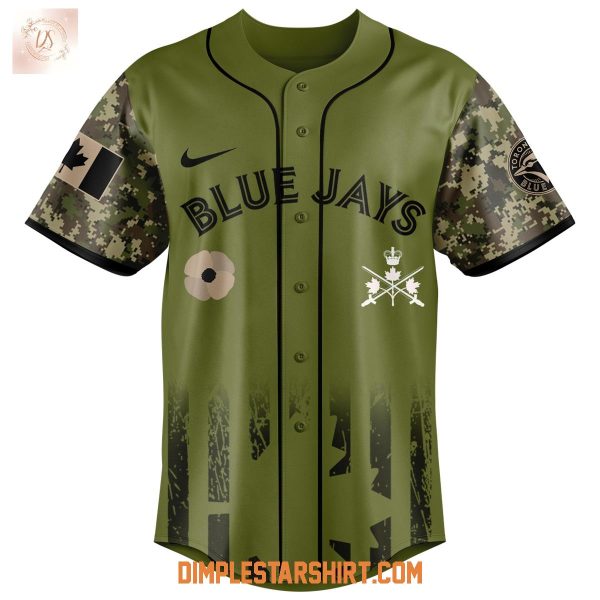 Toronto Blue Jays x Canadian Army Remembrance Day Jersey