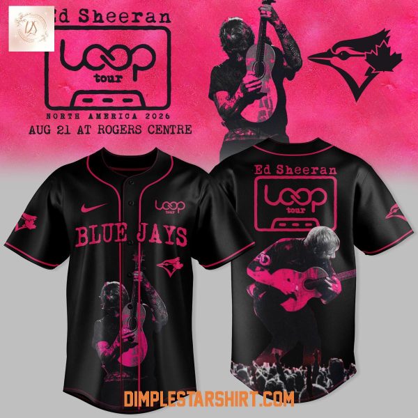 Toronto Blue Jays x Ed Sheeran Loop Tour Jersey