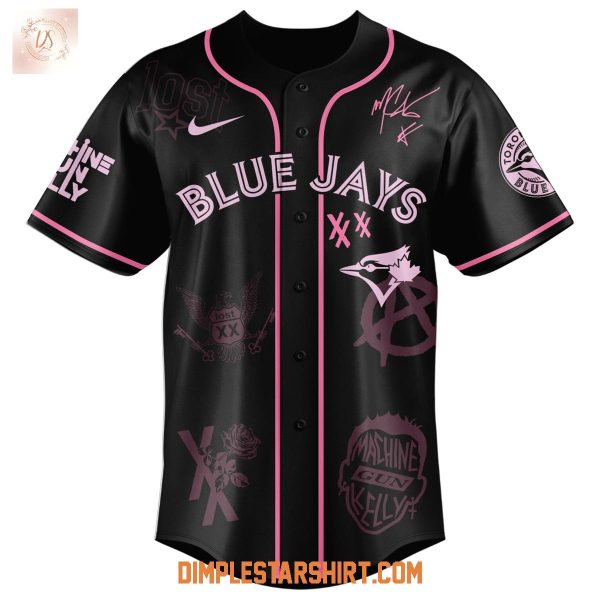Toronto Blue Jays x Machine Gun Kelly The Lost Americana Tour Jersey