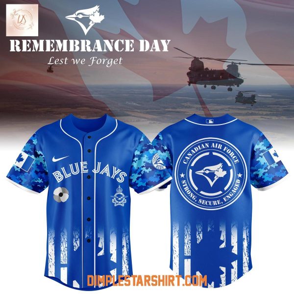 Toronto Blue Jays x Royal Canadian Air Force Remembrance Day 2025 Jersey