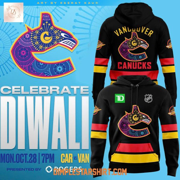 Vancouver Canucks Diwali Night Hoodie Shirt