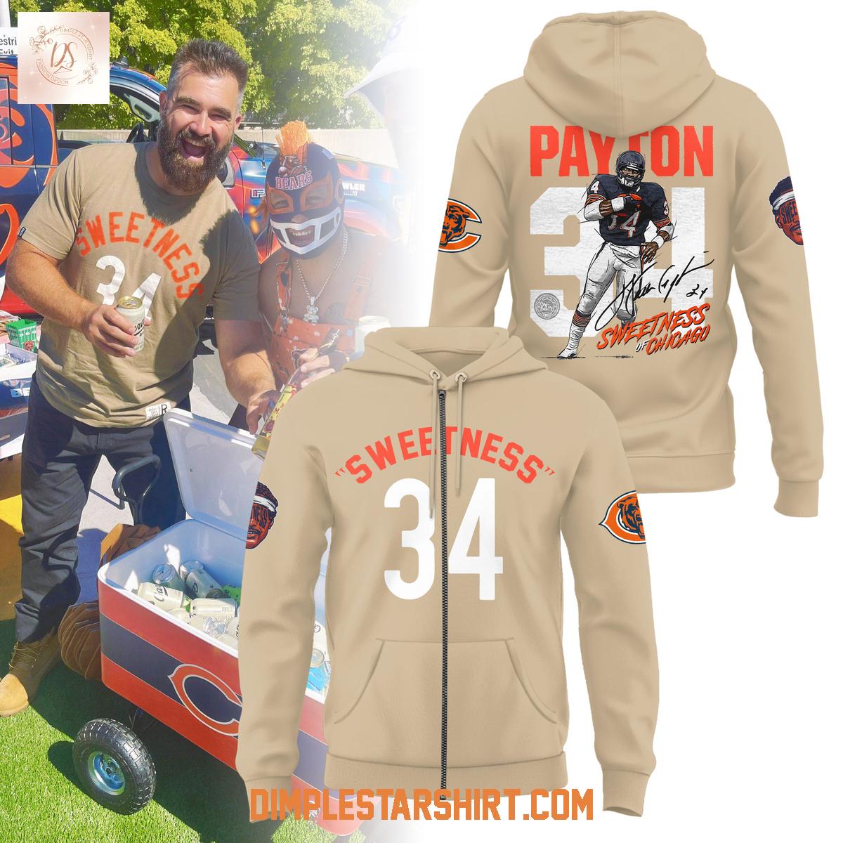 Walter Payton Chicago Bears Sweetness Hoodie Shirt Walter Payton Chicago Bears Sweetness Hoodie Shirt
