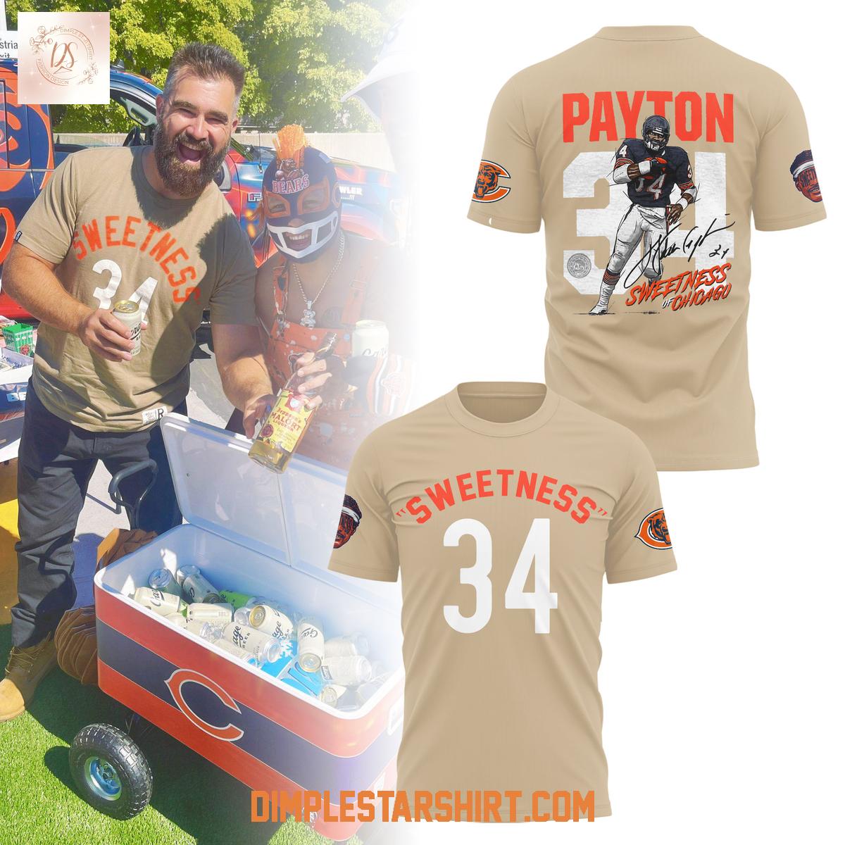 Walter Payton Chicago Bears Sweetness Hoodie Shirt Walter Payton Chicago Bears Sweetness Hoodie Shirt