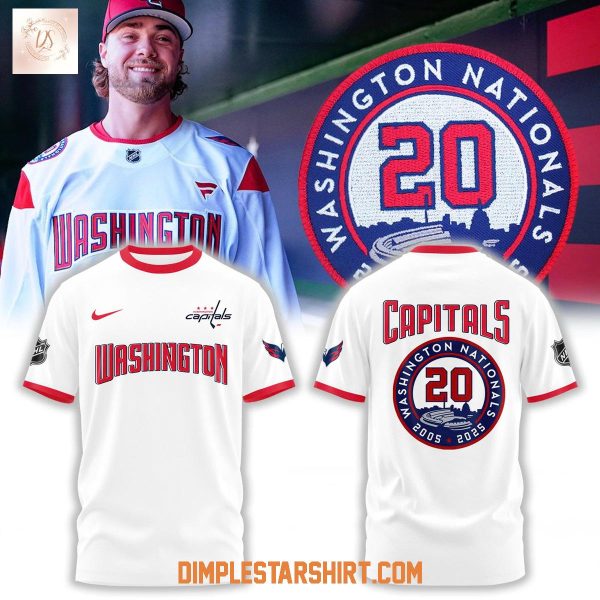 Washington Capitals Natitude In All Cap 20 Years Hoodie Shirt