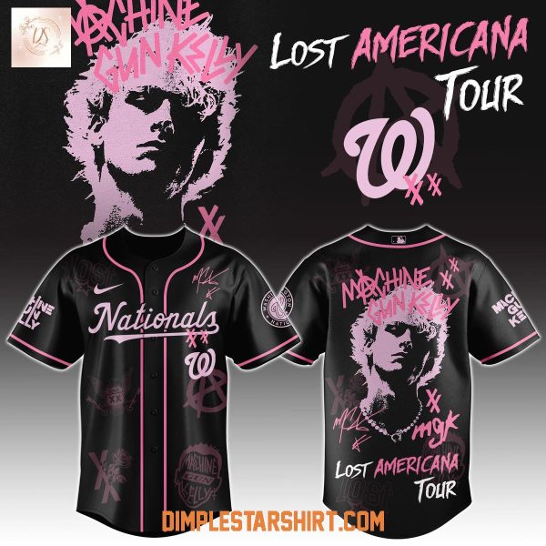 Washington Nationals x MGK The Lost Americana Tour Jersey