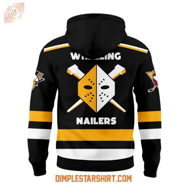 Wheeling Nailers Our 2025-26 Replica Black Hoodie Shirt