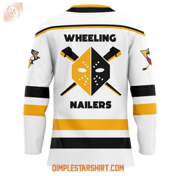 Wheeling Nailers Our 2025-26 Replica White Hockey Jersey