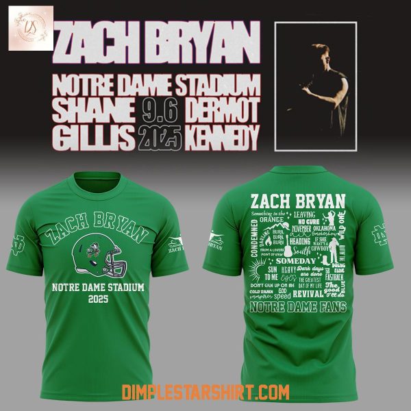 Zach Bryan x Notre Dame Fighting Irish Hoodie Shirt