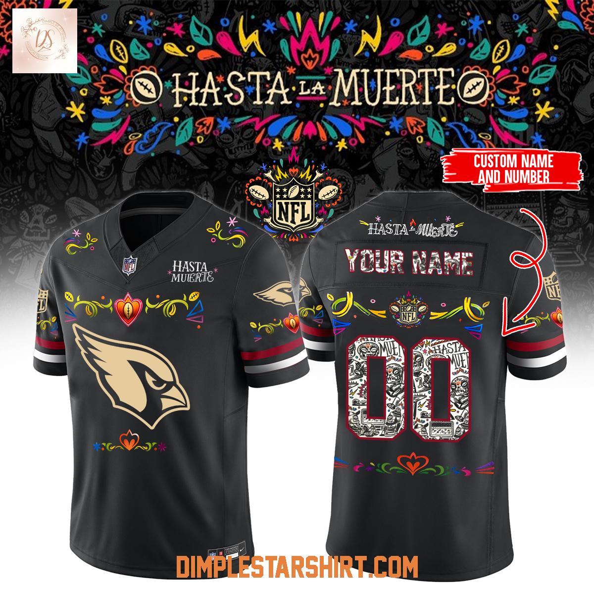 Arizona Cardinals Hasta Las Muerte 2025 Football Jersey Arizona Cardinals Hasta Las Muerte 2025 Football Jersey