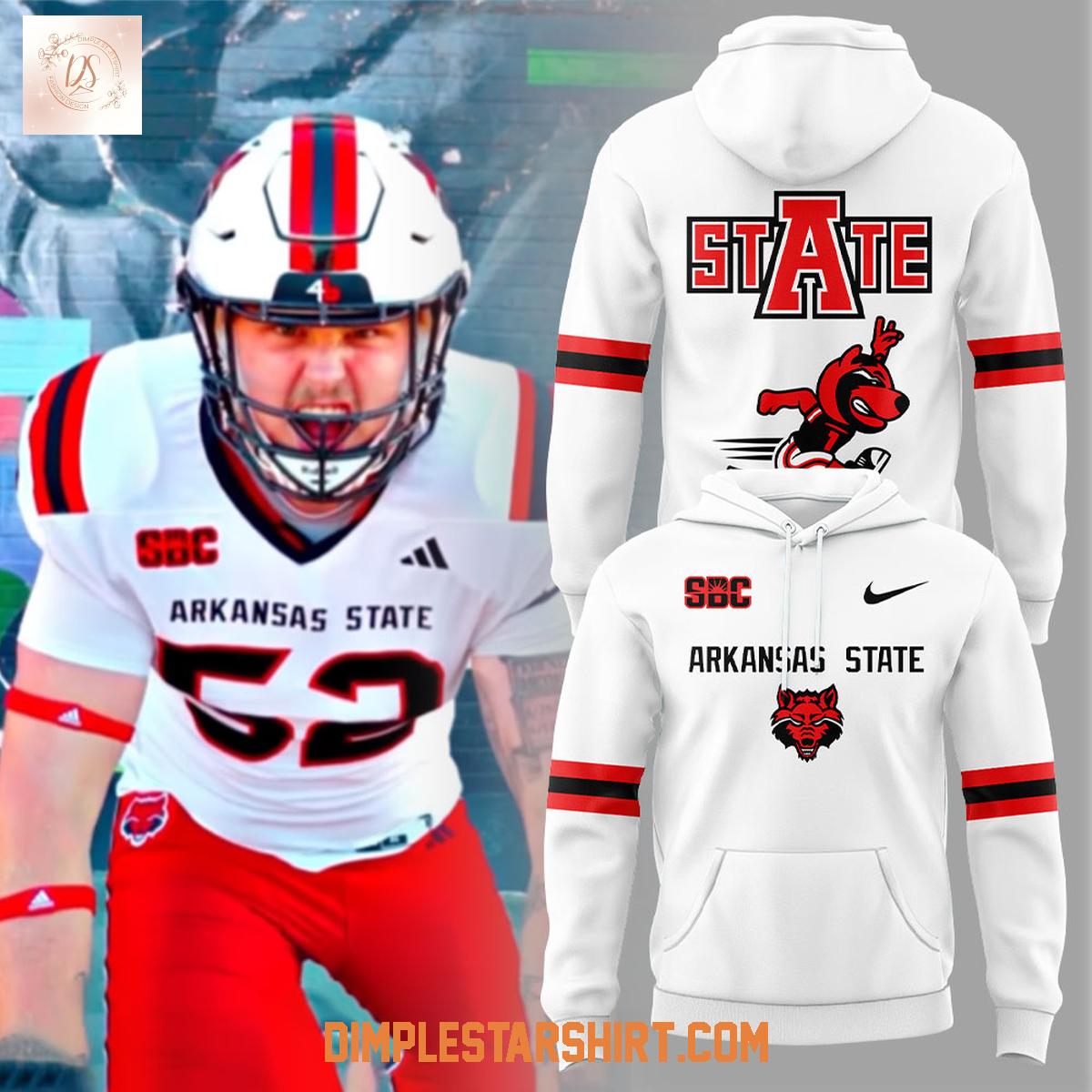 Arkansas State Red Wolves New Uniform 2025 Hoodie Shirt Arkansas State Red Wolves New Uniform 2025 Hoodie Shirt