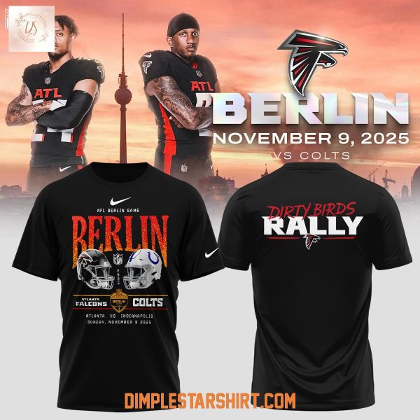 Atlanta Falcons Dirty Birds Rally Berlin Black Hoodie Shirt