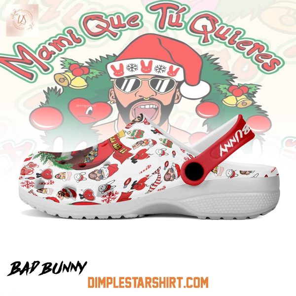 Bad Bunny Christmas Clogs Crocs