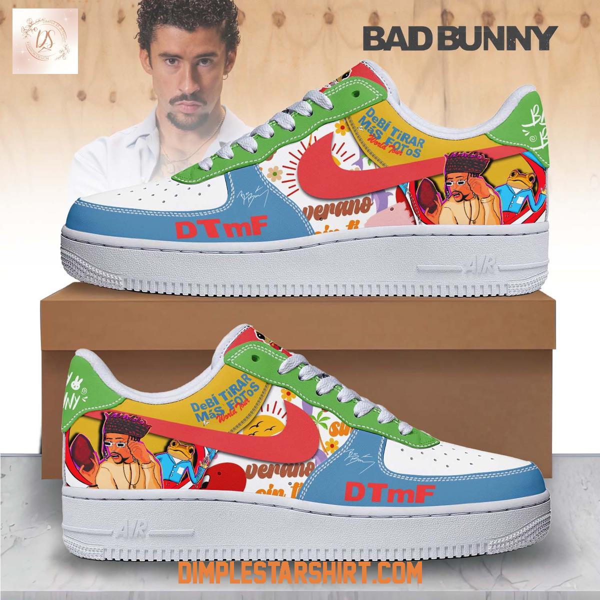 Bad Bunny DTMF Air Force 1 Shoes Bad Bunny DTMF Air Force 1 Shoes