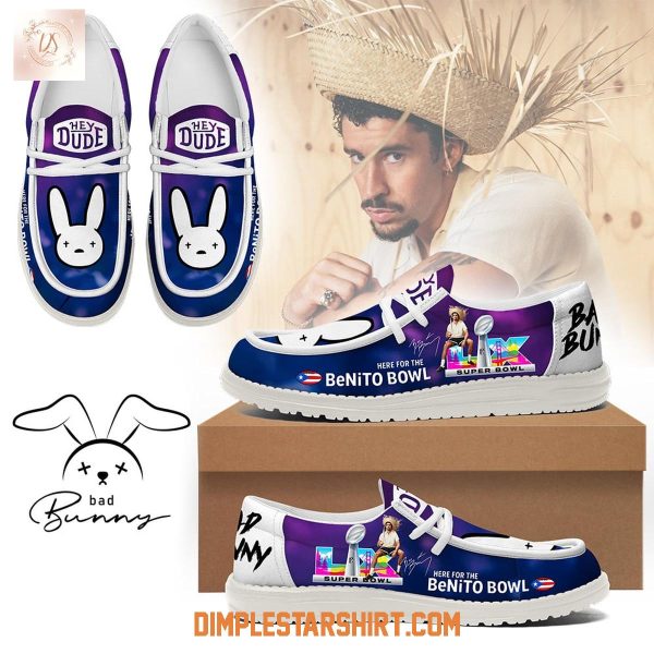 Bad Bunny NFL Super Bowl LX Hey Dude Shoes