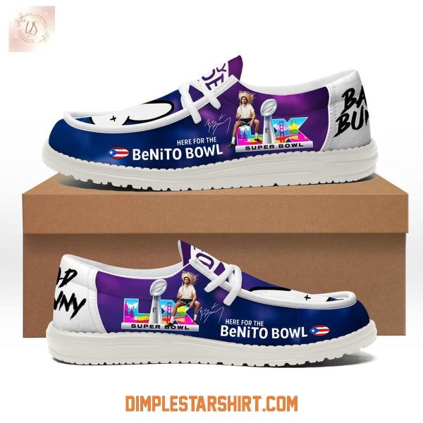 Bad Bunny NFL Super Bowl LX Hey Dude Shoes