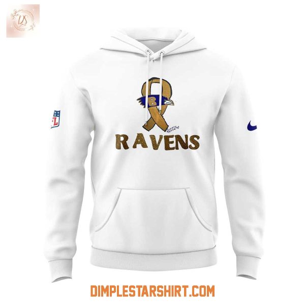 Baltimore Ravens Breast Cancer Sunny Strong Hoodie Shirt