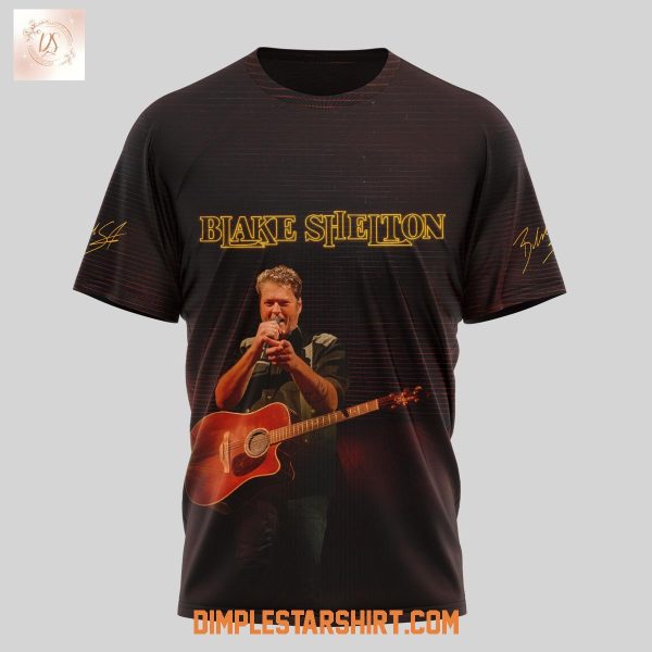 Blake Shelton Live In Las Vegas Shirt