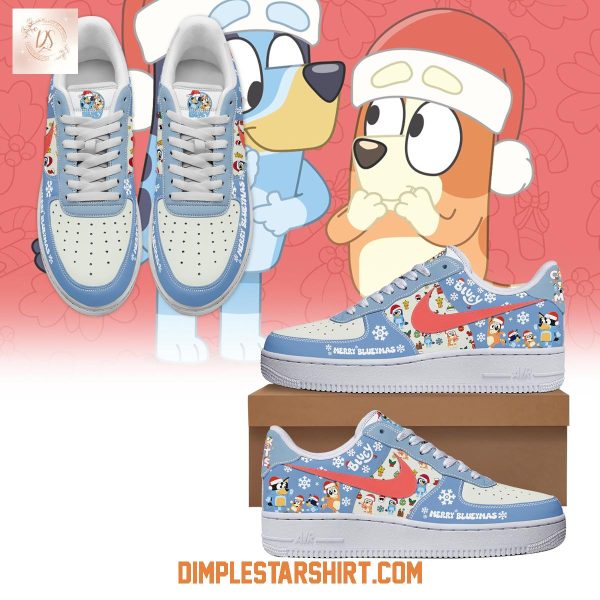 Bluey Christmas Air Force 1 Shoes