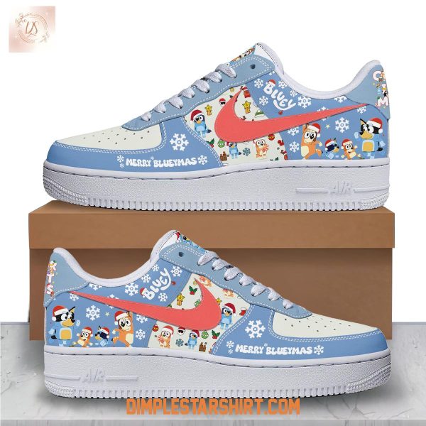 Bluey Christmas Air Force 1 Shoes