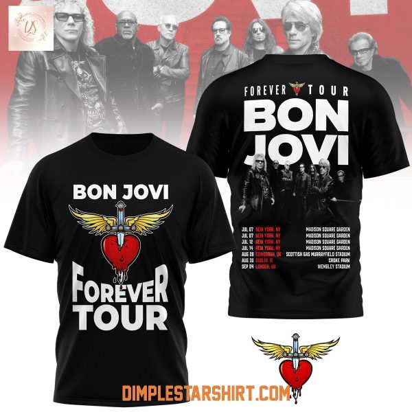 Bon Jovi Forever Tour 2025 Shirt Bon Jovi Forever Tour 2025 Shirt