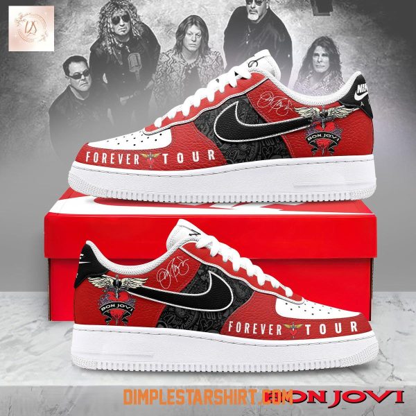 Bon Jovi Forever Tour Air Force 1 Shoes