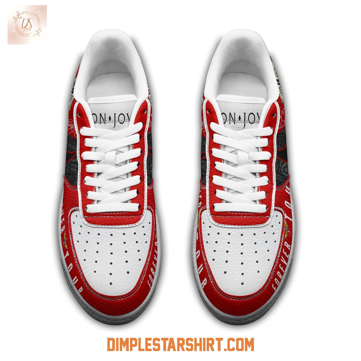 Bon Jovi Forever Tour Air Force 1 Shoes Bon Jovi Forever Tour Air Force 1 Shoes