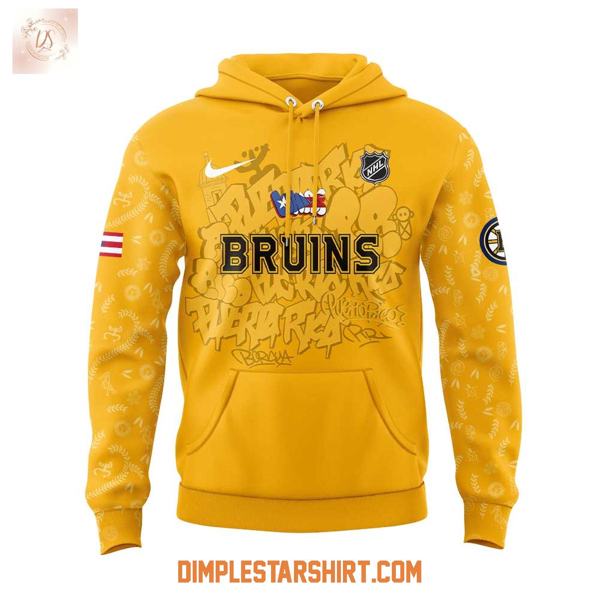 Boston Bruins Puerto Rican Heritage Hoodie Shirt Boston Bruins Puerto Rican Heritage Hoodie Shirt
