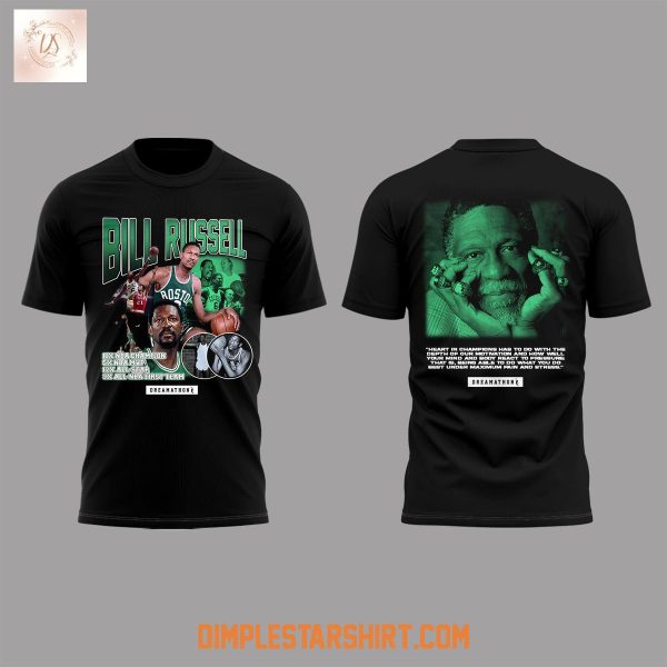 Boston Celtics Bill Russell Hoodie Shirt