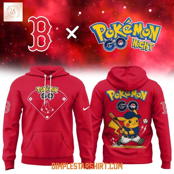 Boston Red Sox Pokemon Go 2025 Hoodie Shirt