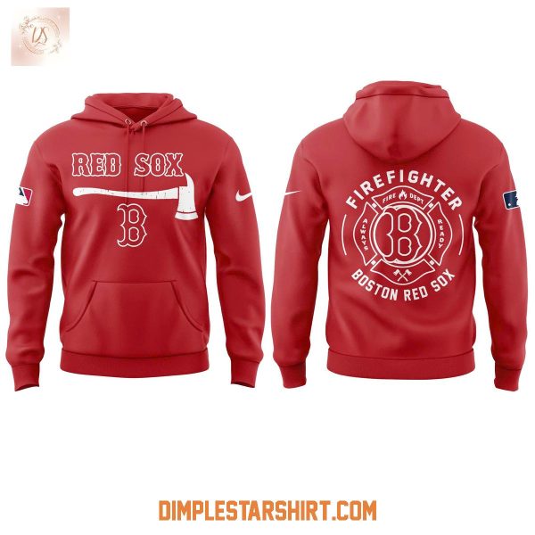 Boston Red Sox x Firefighter Application Day 2025 Hoodie Shirt