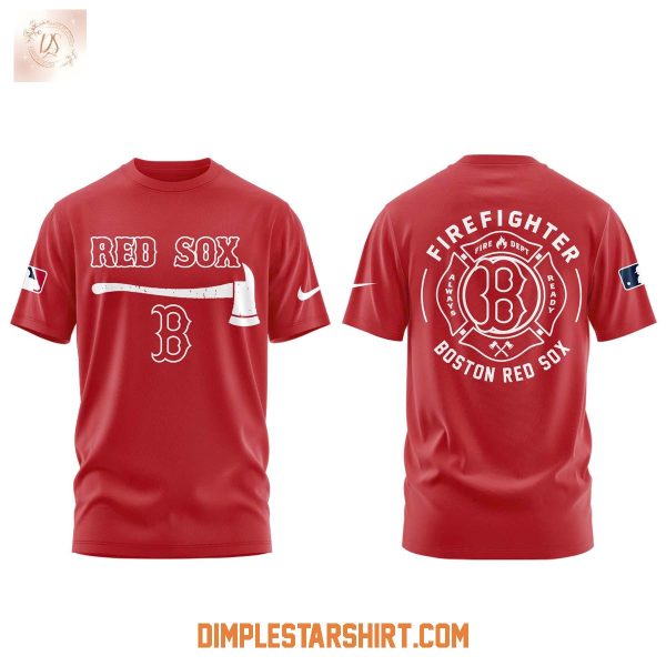Boston Red Sox x Firefighter Application Day 2025 Hoodie Shirt