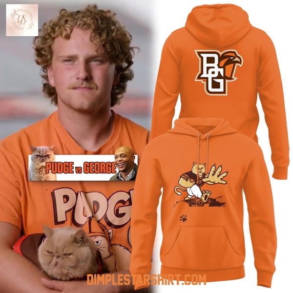 Bowling Green Falcons Pudge The Cat Hoodie Shirt