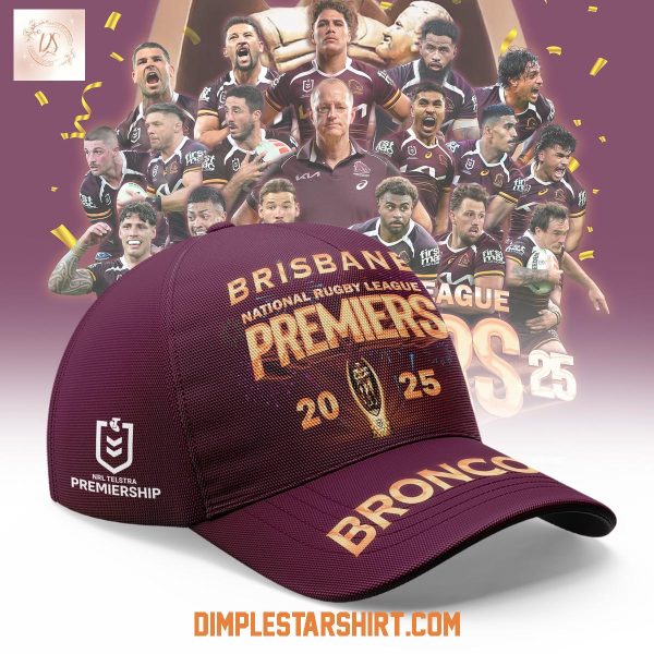 Brisbane Broncos NRL 2025 Premiers Cap