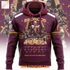 Brisbane Broncos NRL 2025 Premiers Black Hoodie Shirt