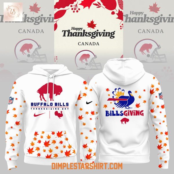 Buffalo Bills Happy Thanksgiving Canada Hoodie Shirt