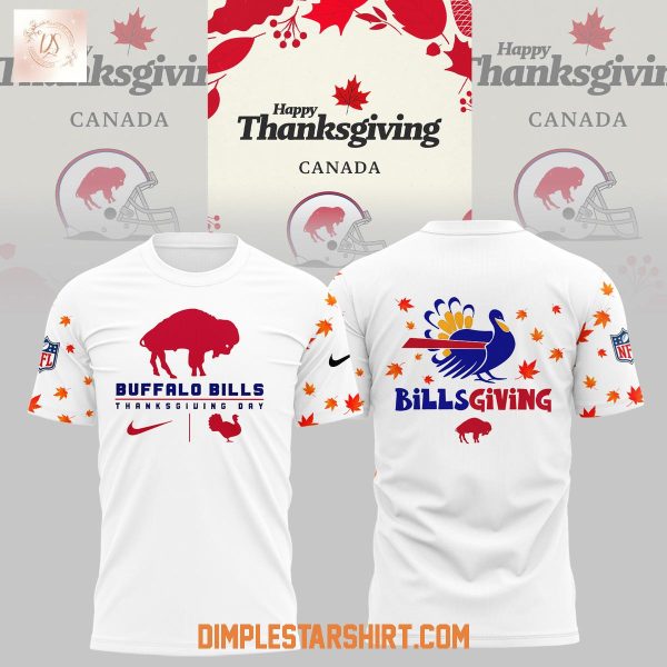 Buffalo Bills Happy Thanksgiving Canada Hoodie Shirt