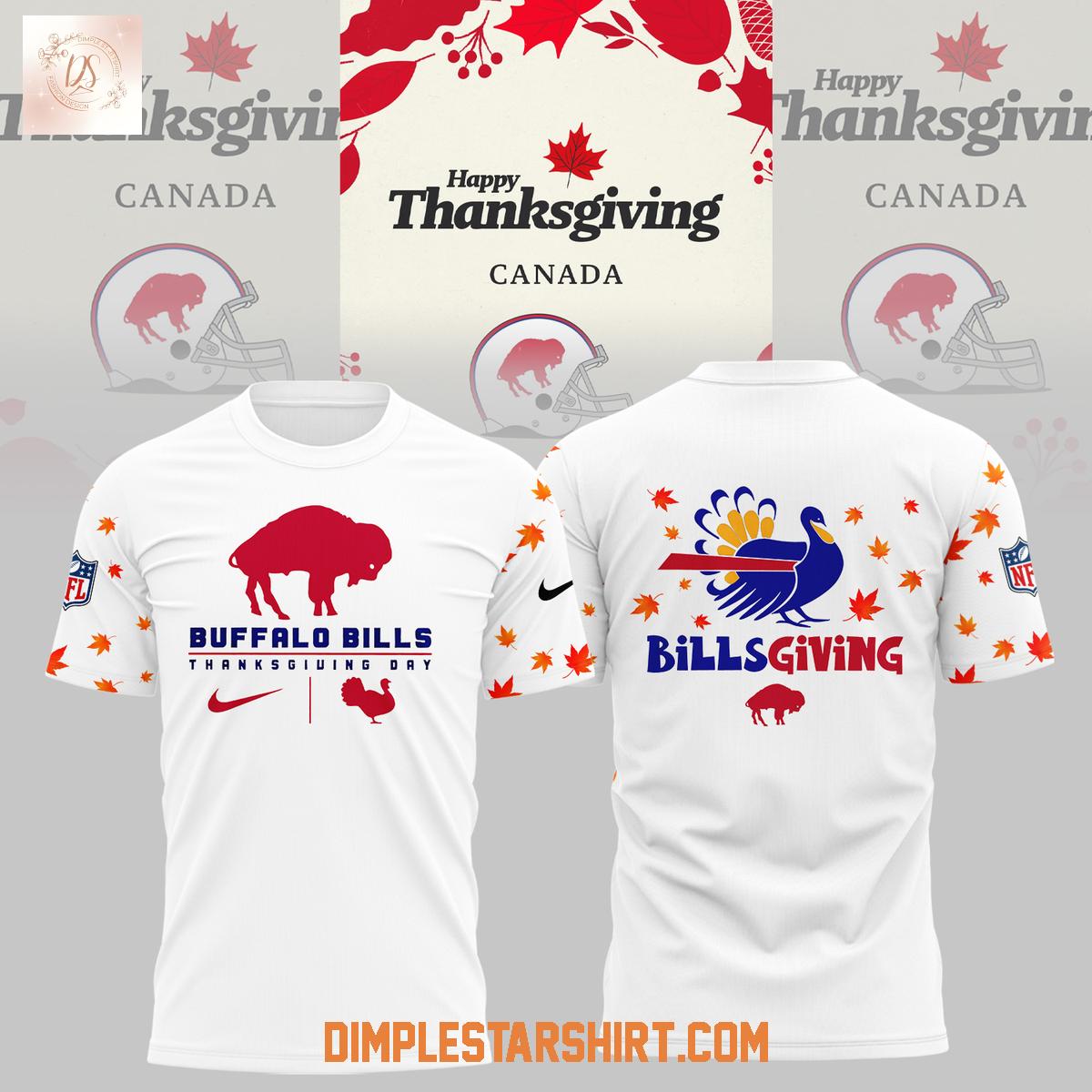 Buffalo Bills Happy Thanksgiving Canada Hoodie Shirt Buffalo Bills Happy Thanksgiving Canada Hoodie Shirt