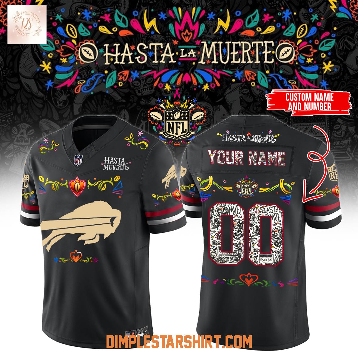 Buffalo Bills Hasta La Muerte 2025 Football Jersey Buffalo Bills Hasta La Muerte 2025 Football Jersey