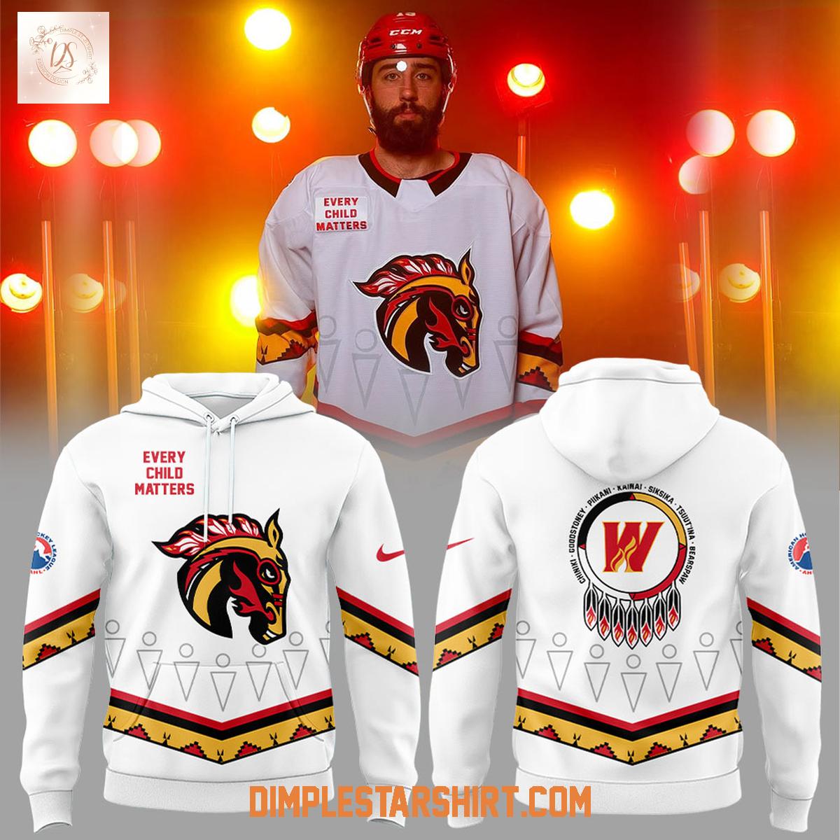Calgary Wranglers Indigenous Uniform 2025 Hoodie Shirt Calgary Wranglers Indigenous Uniform 2025 Hoodie Shirt