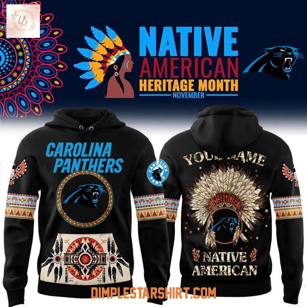 Carolina Panthers Native American Heritage Month 2025 Hoodie Shirt