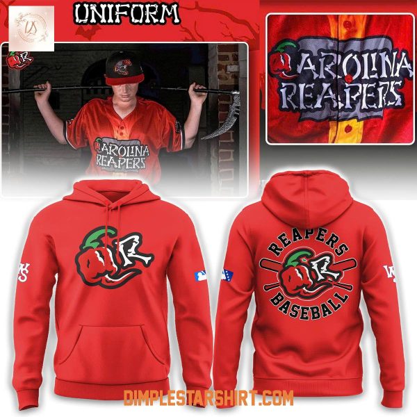 Carolina Reapers Red Adjustable Hoodie Shirt