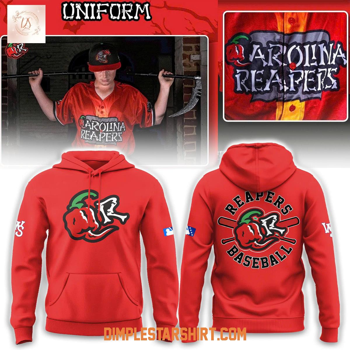 Carolina Reapers Red Adjustable Hoodie Shirt Carolina Reapers Red Adjustable Hoodie Shirt