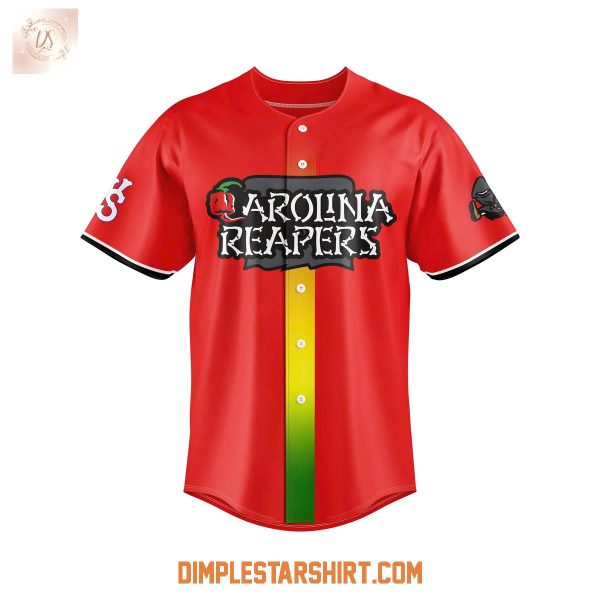 Carolina Reapers Red Wordmark Crewneck Jersey