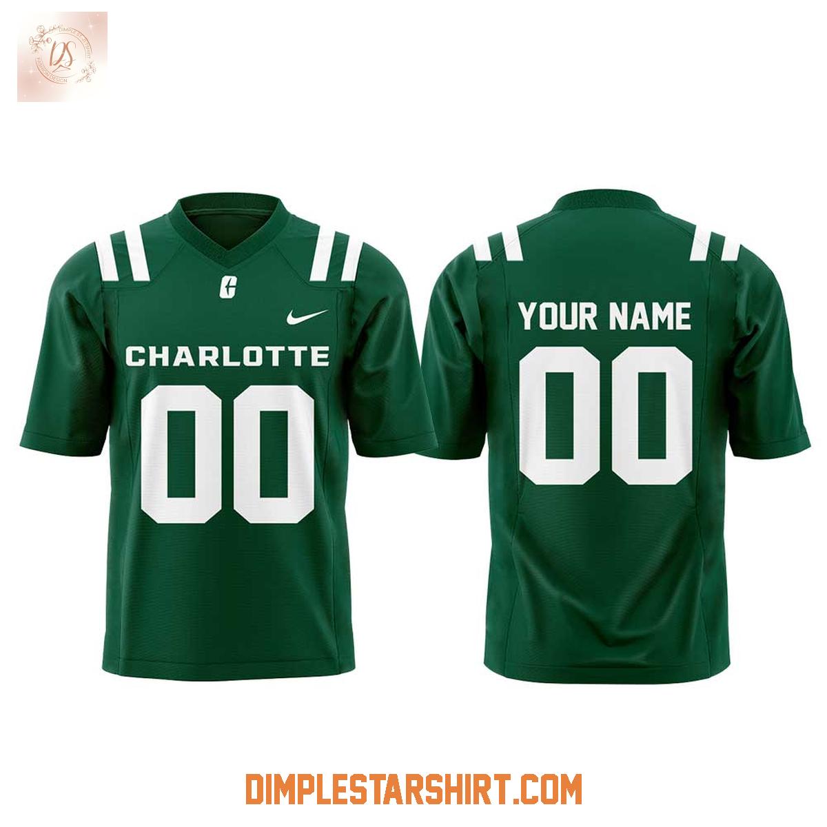 Charlotte 49ers Old Norm Is Back Football Jersey Charlotte 49ers Old Norm Is Back Football Jersey