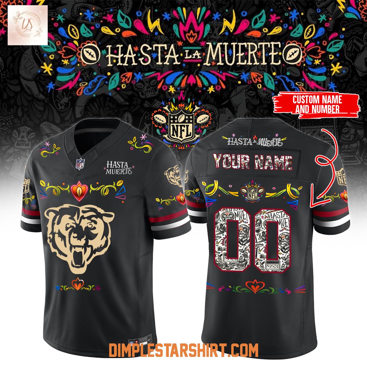 Chicago Bears Hasta La Muerte 2025 Football Jersey Chicago Bears Hasta La Muerte 2025 Football Jersey
