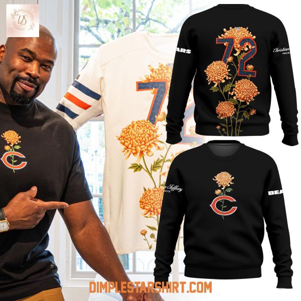 Chicago Bears With OOF Gallery And Christitan Jeffery Hoodie Shirt