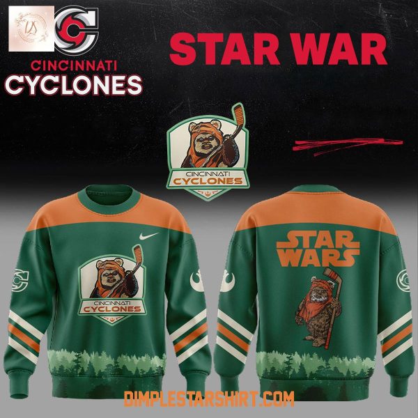 Cincinnati Cyclones Star Wars 2025 Hoodie Shirt