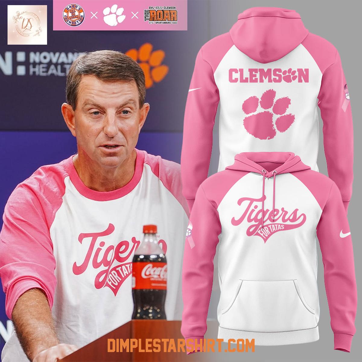 Clemson Tigers Prevents Breast Cancer 2025 Hoodie Shirt Clemson Tigers Prevents Breast Cancer 2025 Hoodie Shirt