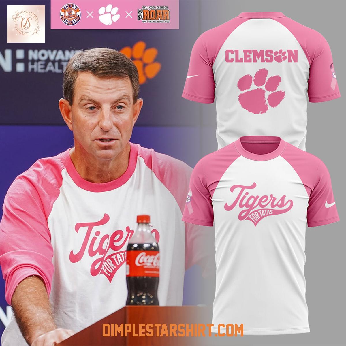 Clemson Tigers Prevents Breast Cancer 2025 Hoodie Shirt Clemson Tigers Prevents Breast Cancer 2025 Hoodie Shirt