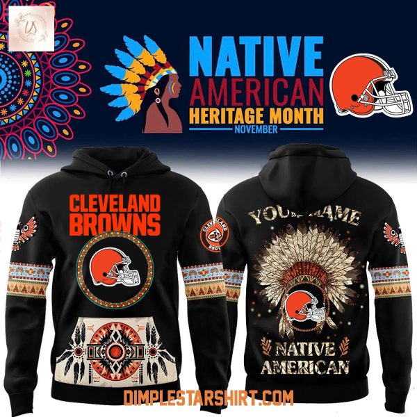 Cleveland Browns Native American Heritage Month 2025 Hoodie Shirt